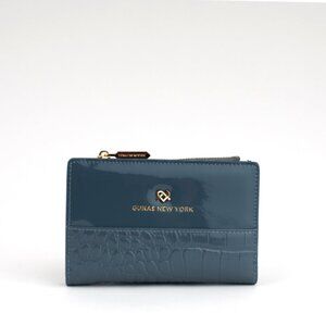 GUNAS NEW YORK Madison - Blue Vegan Leather Wallet